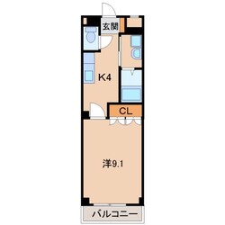 橋本駅 徒歩20分 2階の物件間取画像